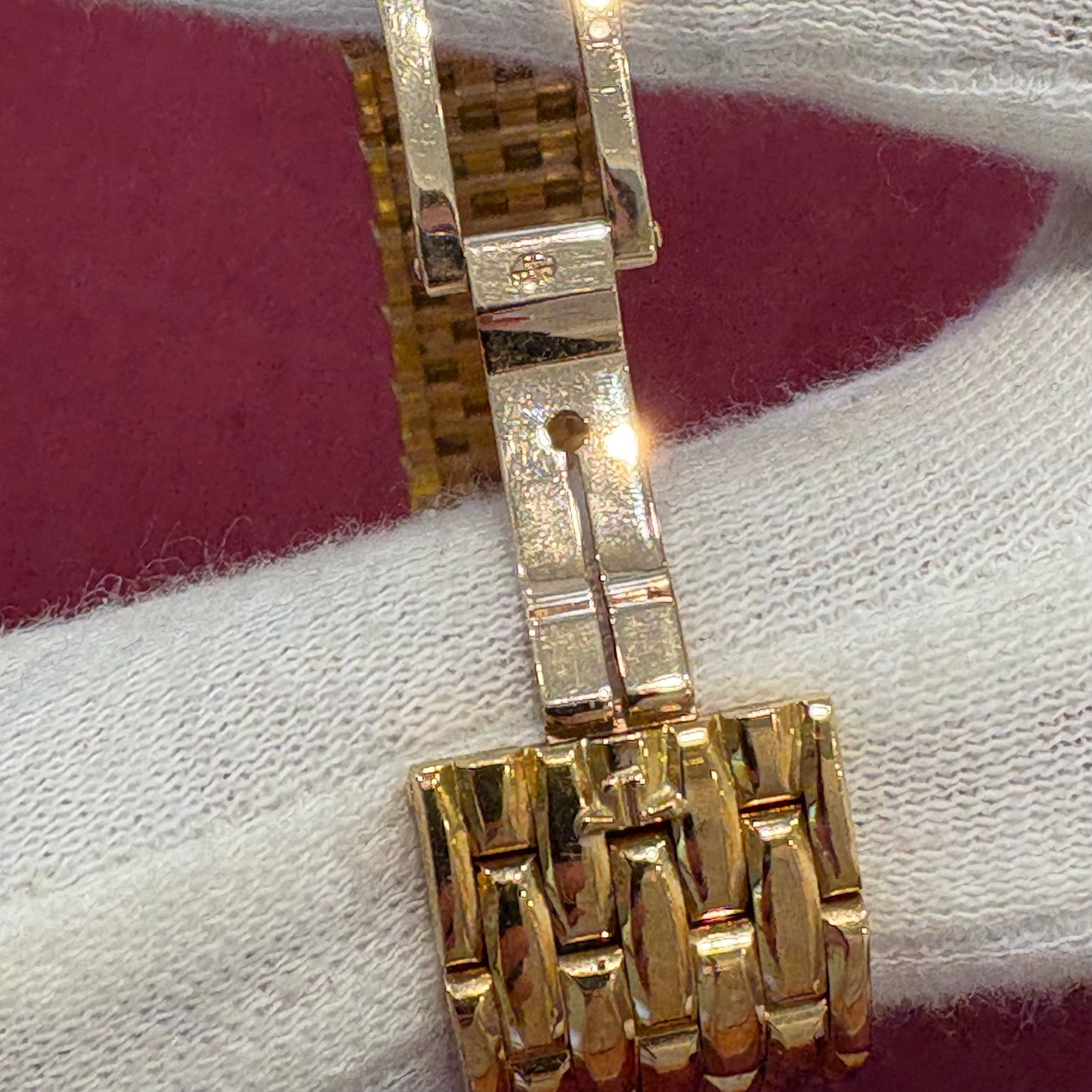 Jaeger-LeCoultre Reverso Grande Taille 270.110.622 Gelbgold 750 mit Goldband, Full Set