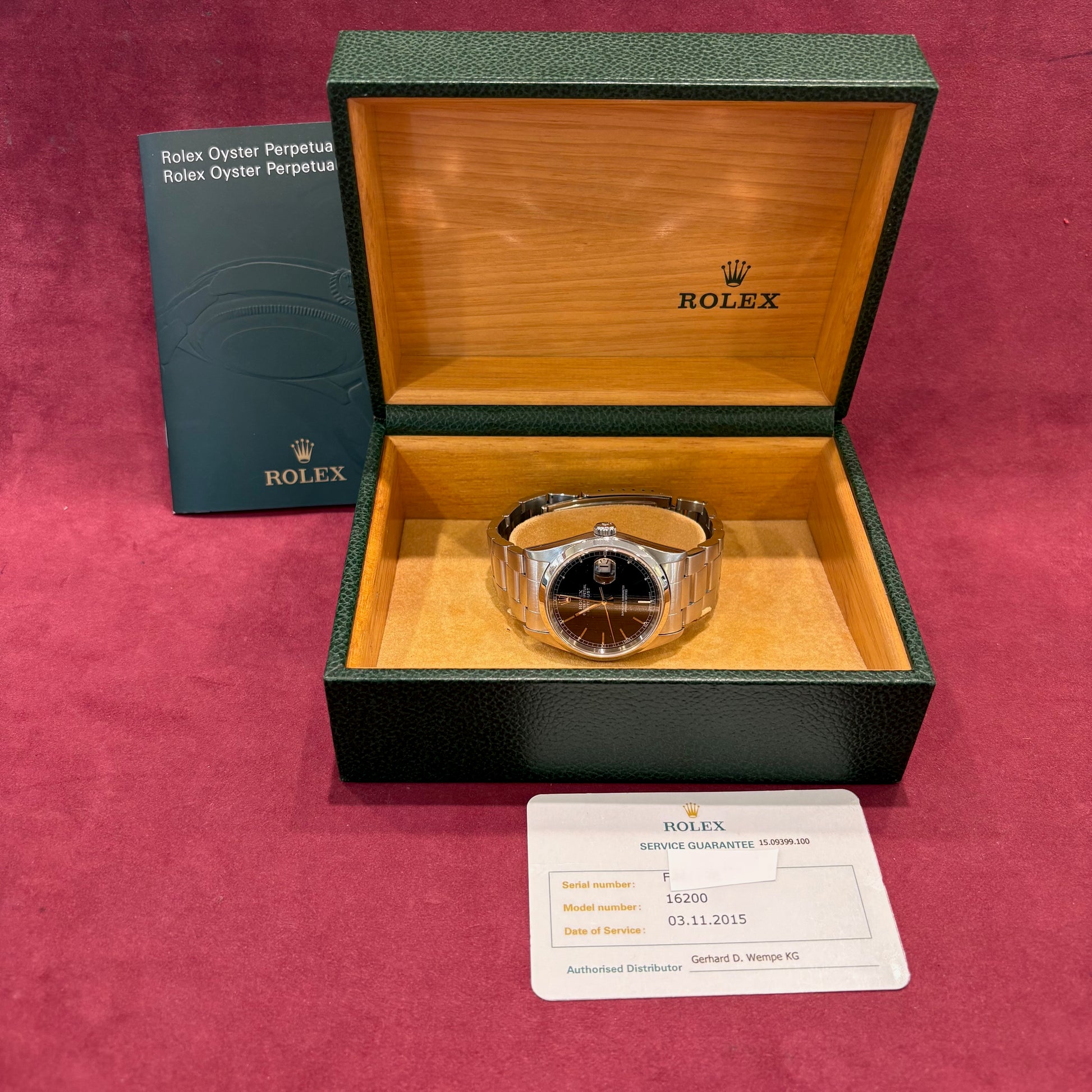 Rolex Datejust 16200 mit Box und Papieren, Juwelier Reinecke Hildesheim