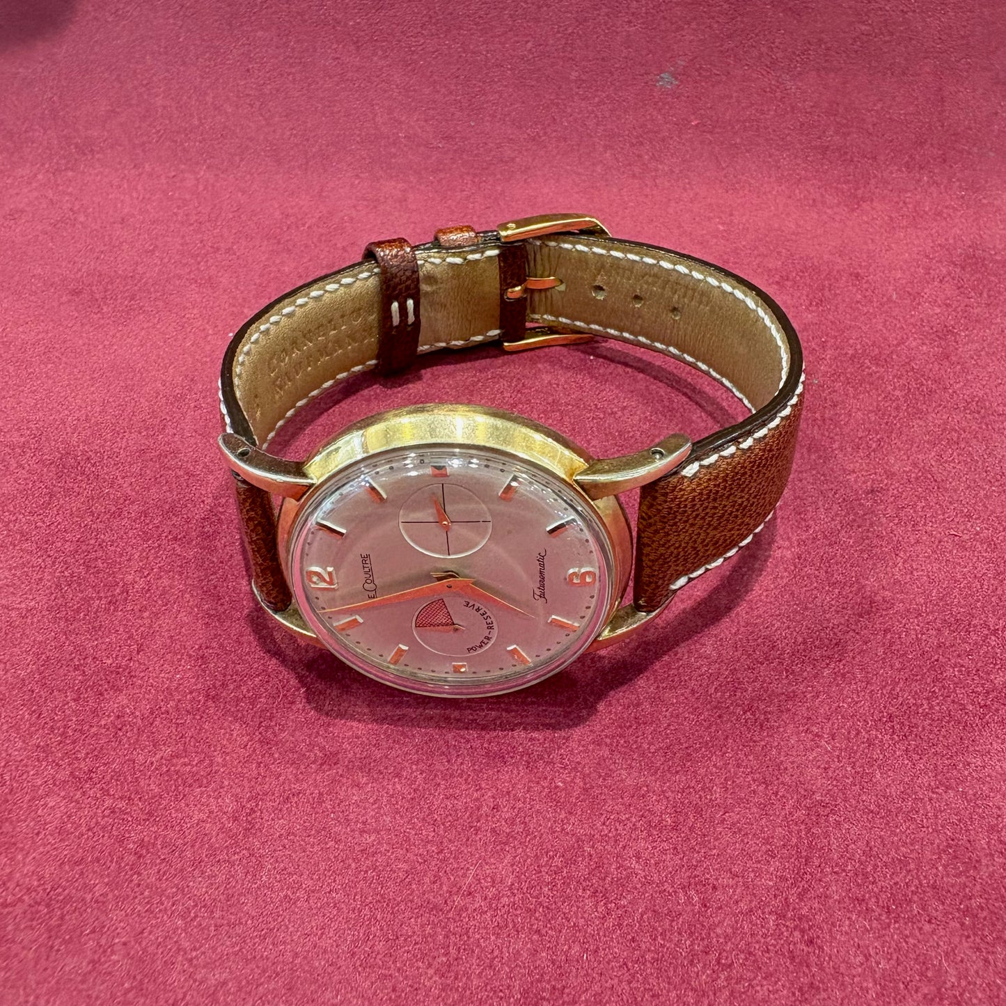 LeCoultre Futurematic, Vintage-Automatik ohne Krone, 1950er Jahre