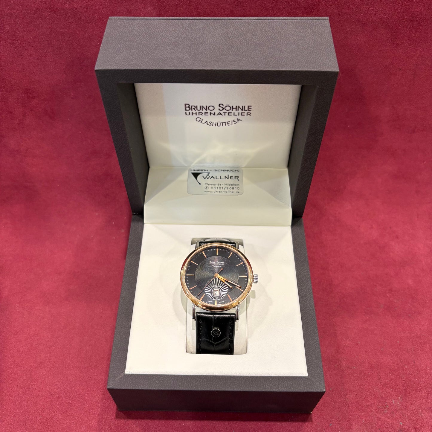 Bruno Söhnle Lagomat Automatik Ref. 17-62096-745 Glashütte 42 mm