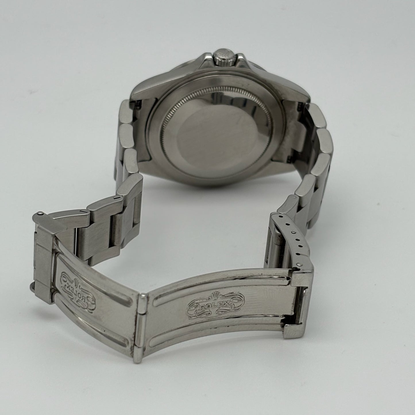 Rolex Explorer II Ref. 16570 mit schwarzem Zifferblatt, 40 mm Edelstahl
