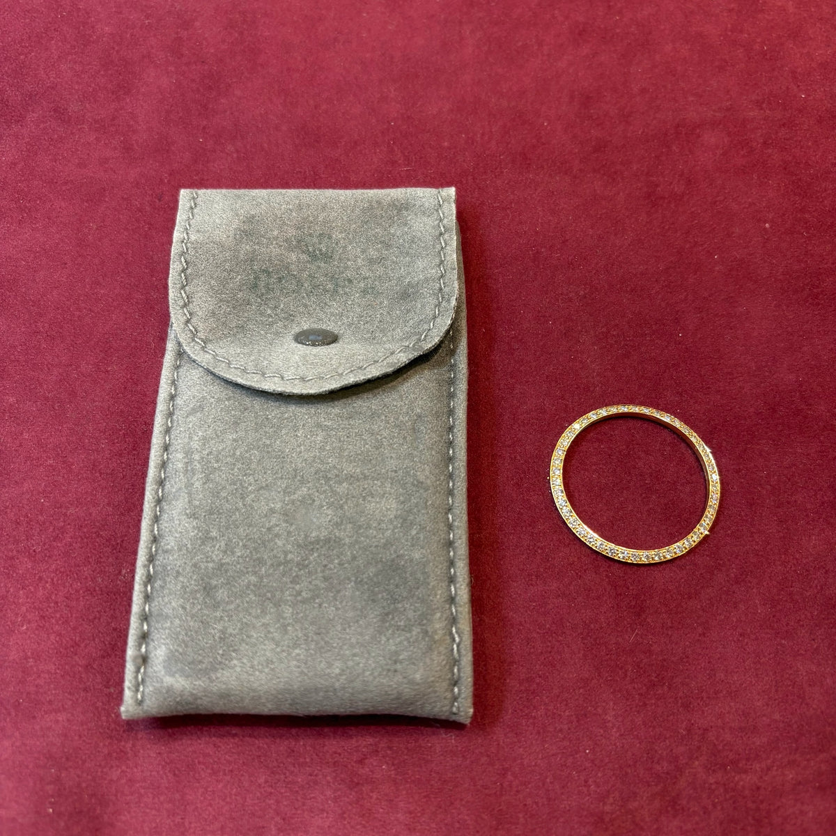 Rolex Day-Date Lünette mit originalem Rolex Samtetui