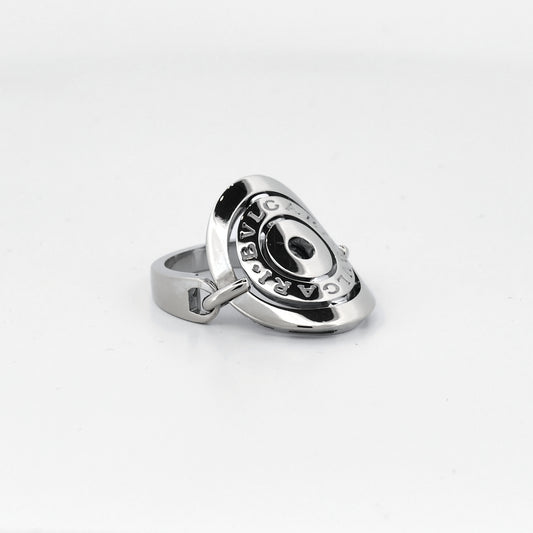 Bulgari Astrale Cerchi Ring Größe 56 aus Weißgold liegend