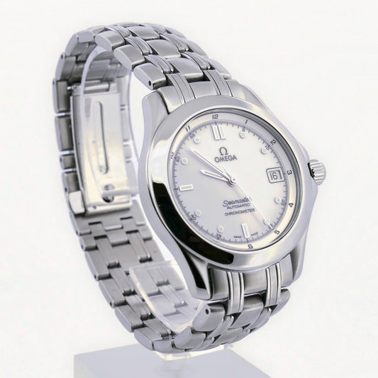 Omega Seamaster 120 M Chronometer Ref. 368.1501 in Edelstahl mit weißem Zifferblatt