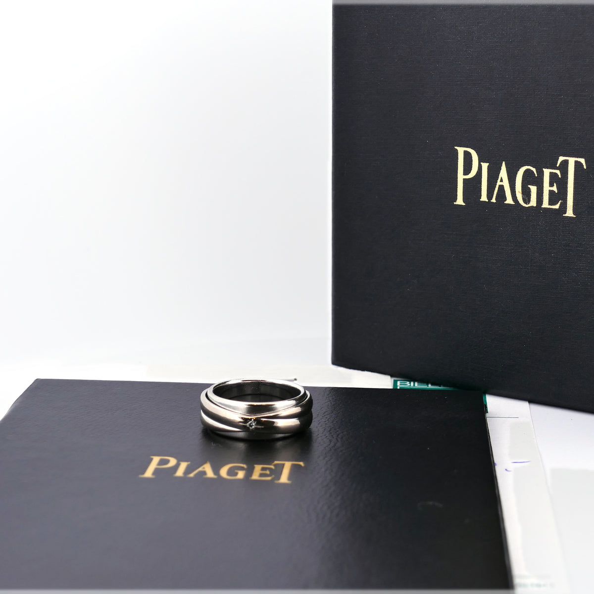 Piaget Possession Ring auf der originalen Piaget Box
