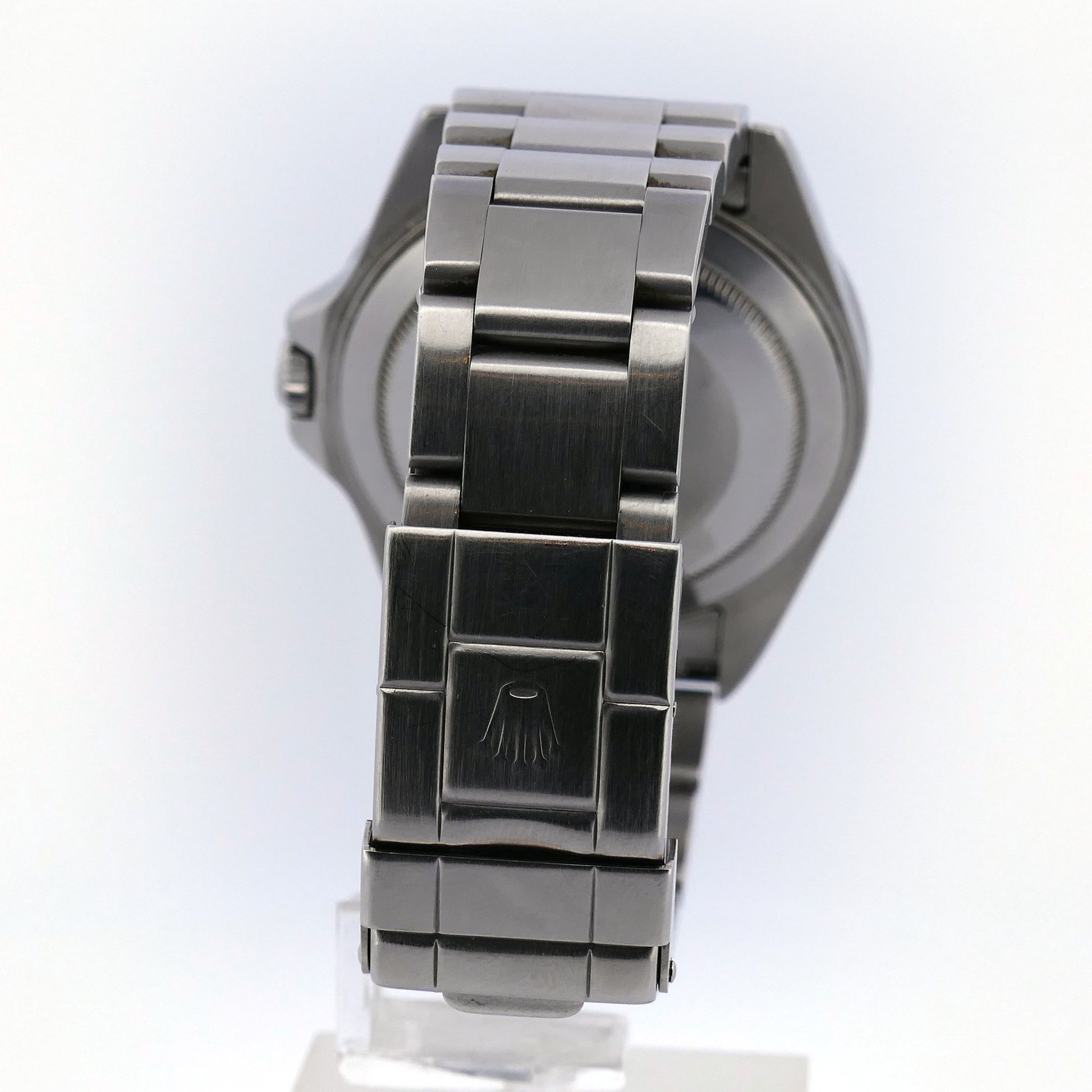 Rolex Explorer II 16570 Oysterlock-Faltschließe und Armband Rückansicht